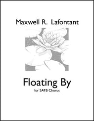 Floating By SATB choral sheet music cover Thumbnail
